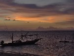 Sunset on Mamai beach