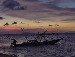 Sunset on Mamai beach