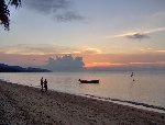 Sunset from beach