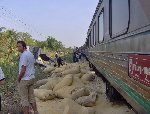 Train Crash point of impact